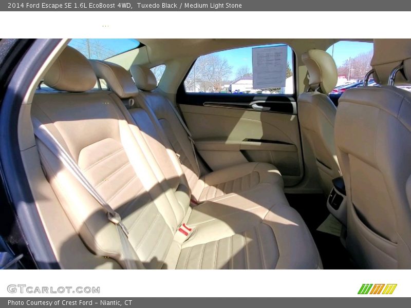 Tuxedo Black / Medium Light Stone 2014 Ford Escape SE 1.6L EcoBoost 4WD