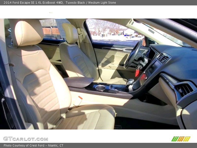 Tuxedo Black / Medium Light Stone 2014 Ford Escape SE 1.6L EcoBoost 4WD