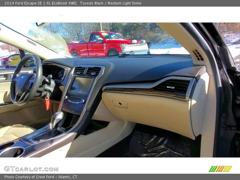 Tuxedo Black / Medium Light Stone 2014 Ford Escape SE 1.6L EcoBoost 4WD