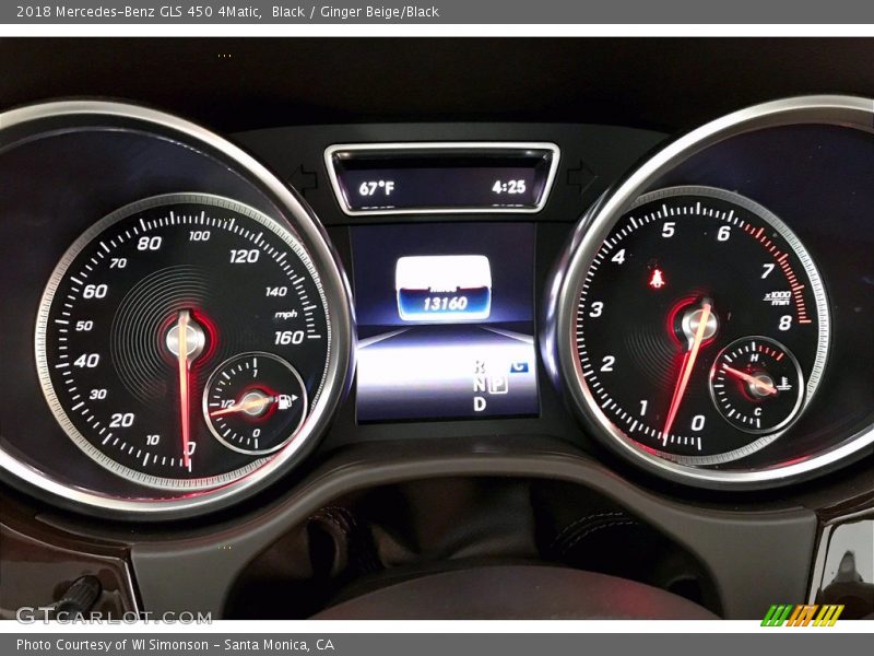 Black / Ginger Beige/Black 2018 Mercedes-Benz GLS 450 4Matic