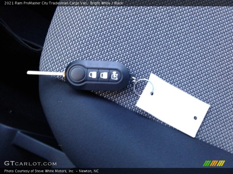 Keys of 2021 ProMaster City Tradesman Cargo Van