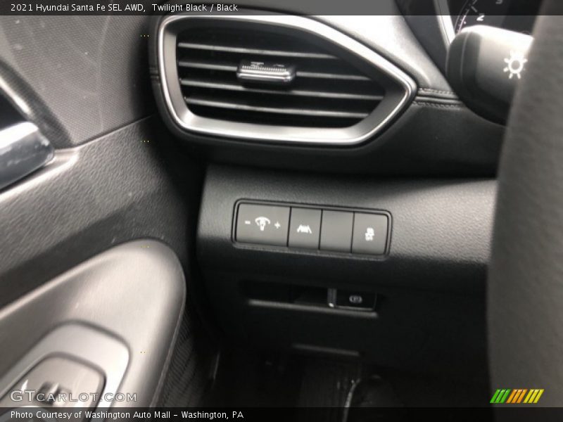 Twilight Black / Black 2021 Hyundai Santa Fe SEL AWD
