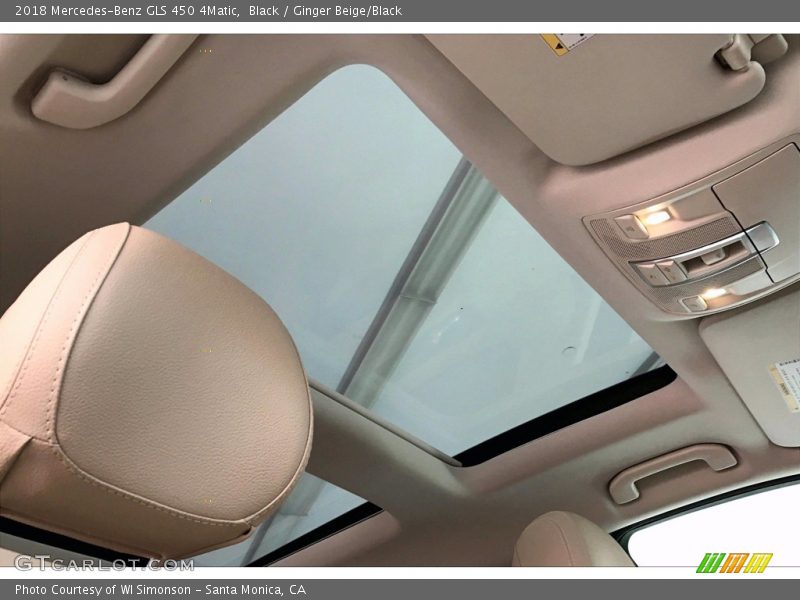 Black / Ginger Beige/Black 2018 Mercedes-Benz GLS 450 4Matic