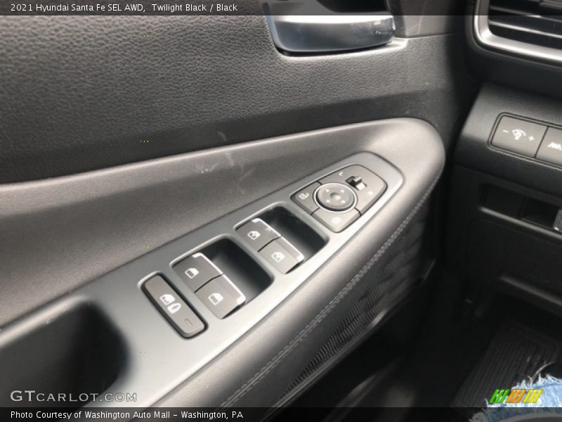 Twilight Black / Black 2021 Hyundai Santa Fe SEL AWD