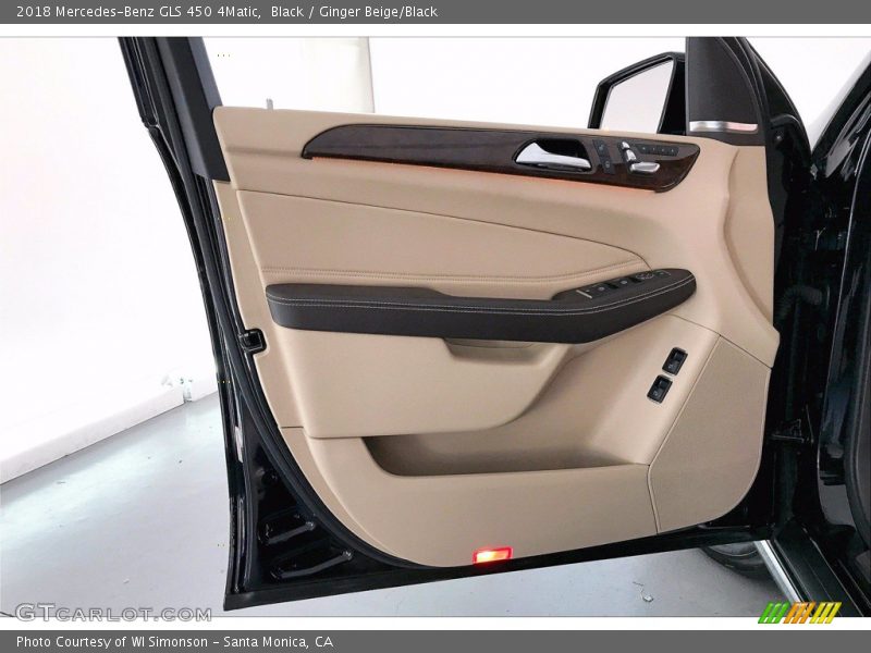 Black / Ginger Beige/Black 2018 Mercedes-Benz GLS 450 4Matic