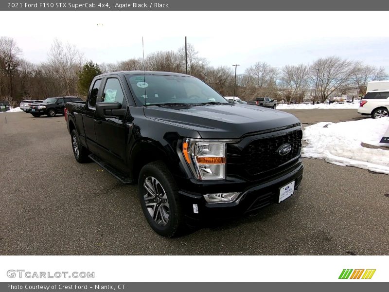 Agate Black / Black 2021 Ford F150 STX SuperCab 4x4