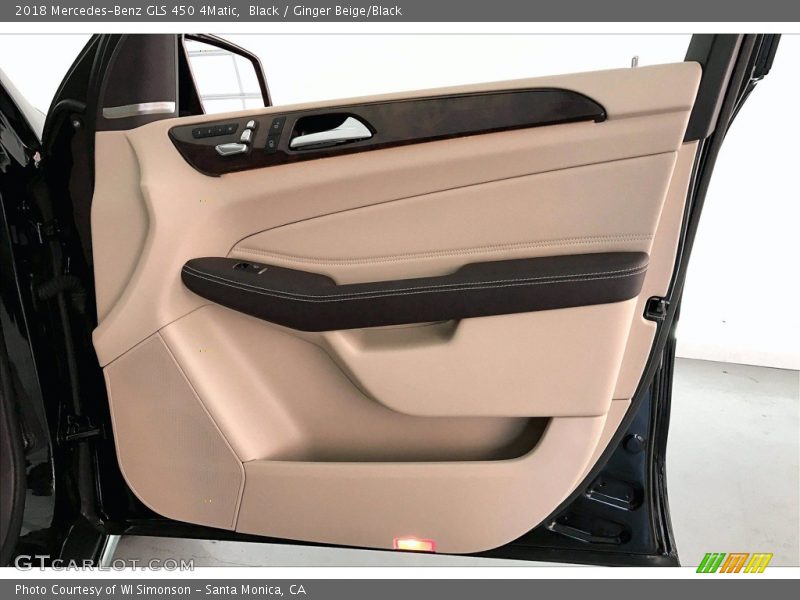 Black / Ginger Beige/Black 2018 Mercedes-Benz GLS 450 4Matic