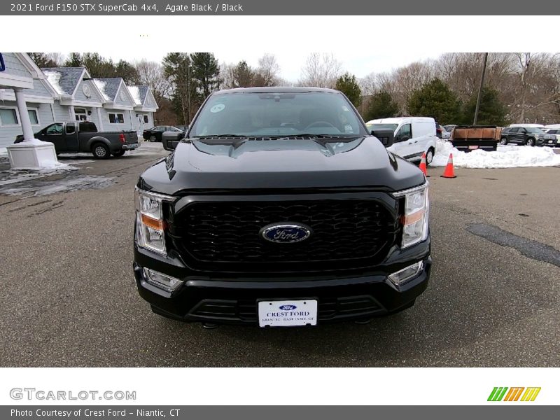 Agate Black / Black 2021 Ford F150 STX SuperCab 4x4
