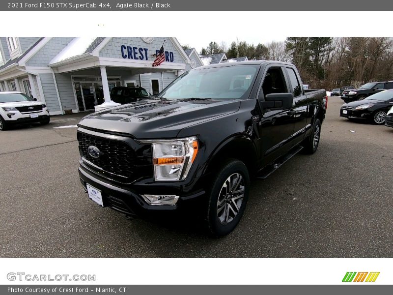 Agate Black / Black 2021 Ford F150 STX SuperCab 4x4