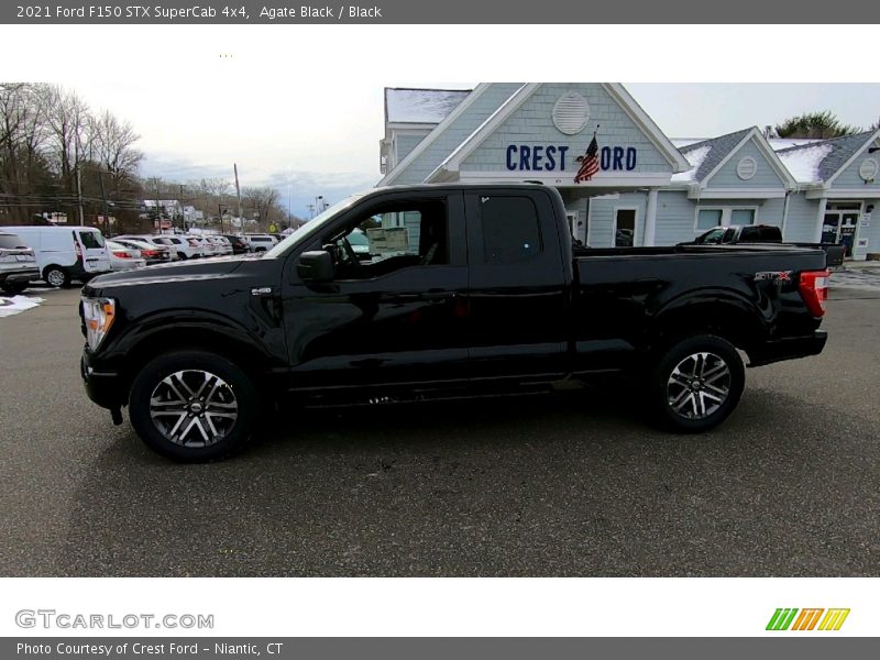 Agate Black / Black 2021 Ford F150 STX SuperCab 4x4