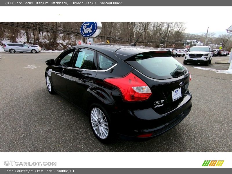 Tuxedo Black / Charcoal Black 2014 Ford Focus Titanium Hatchback