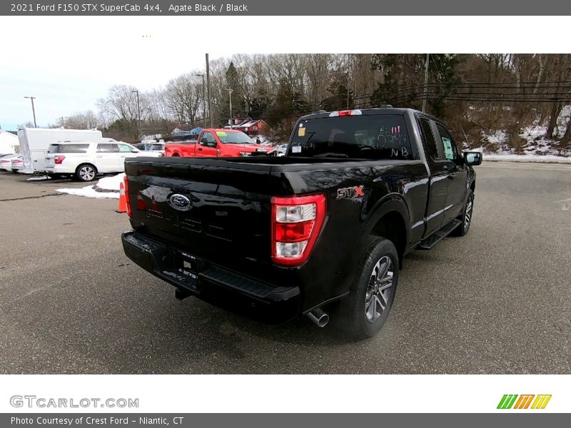 Agate Black / Black 2021 Ford F150 STX SuperCab 4x4