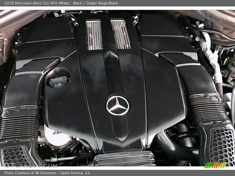 Black / Ginger Beige/Black 2018 Mercedes-Benz GLS 450 4Matic