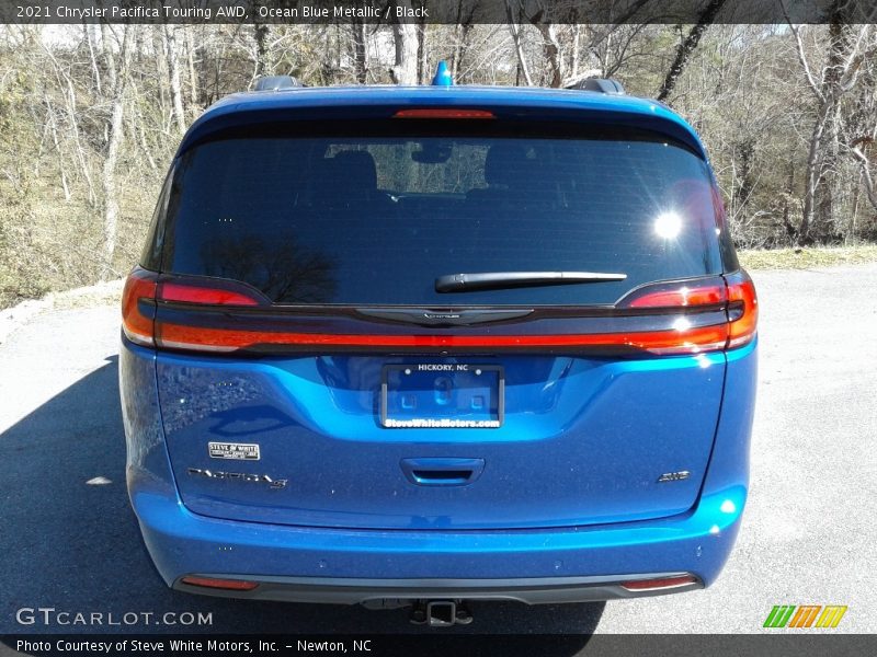 Ocean Blue Metallic / Black 2021 Chrysler Pacifica Touring AWD