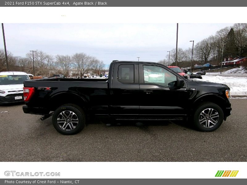  2021 F150 STX SuperCab 4x4 Agate Black