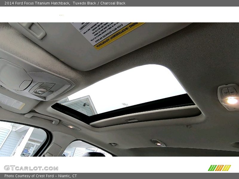 Tuxedo Black / Charcoal Black 2014 Ford Focus Titanium Hatchback