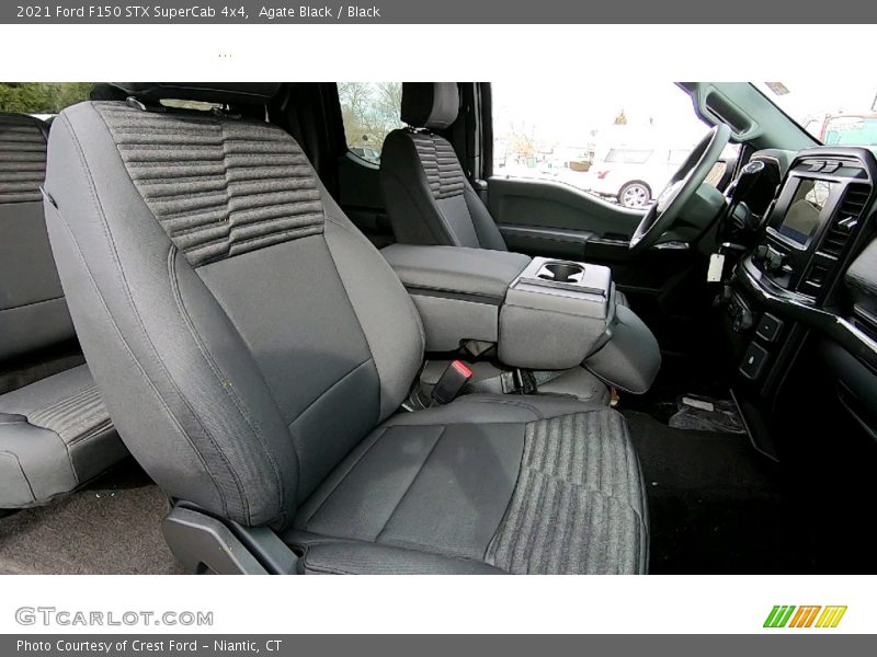 Agate Black / Black 2021 Ford F150 STX SuperCab 4x4