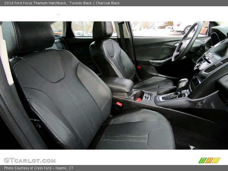 Tuxedo Black / Charcoal Black 2014 Ford Focus Titanium Hatchback