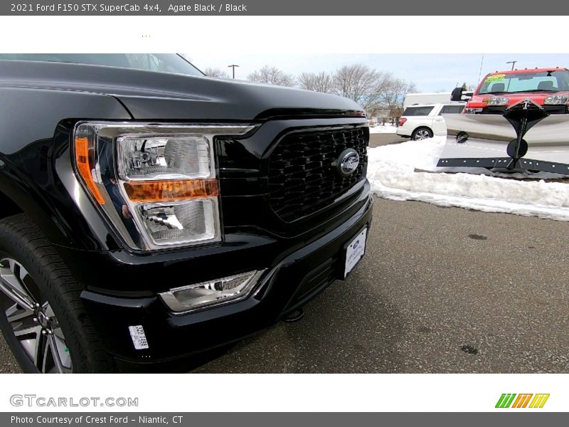 Agate Black / Black 2021 Ford F150 STX SuperCab 4x4