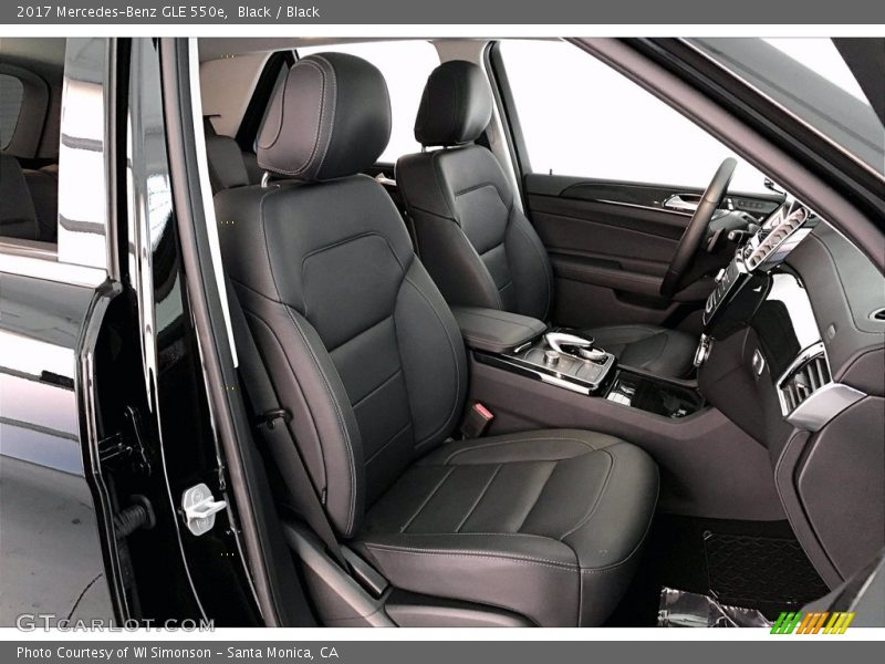 Black / Black 2017 Mercedes-Benz GLE 550e
