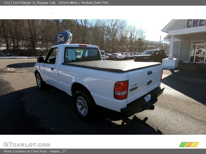 Oxford White / Medium Dark Flint 2011 Ford Ranger XL Regular Cab