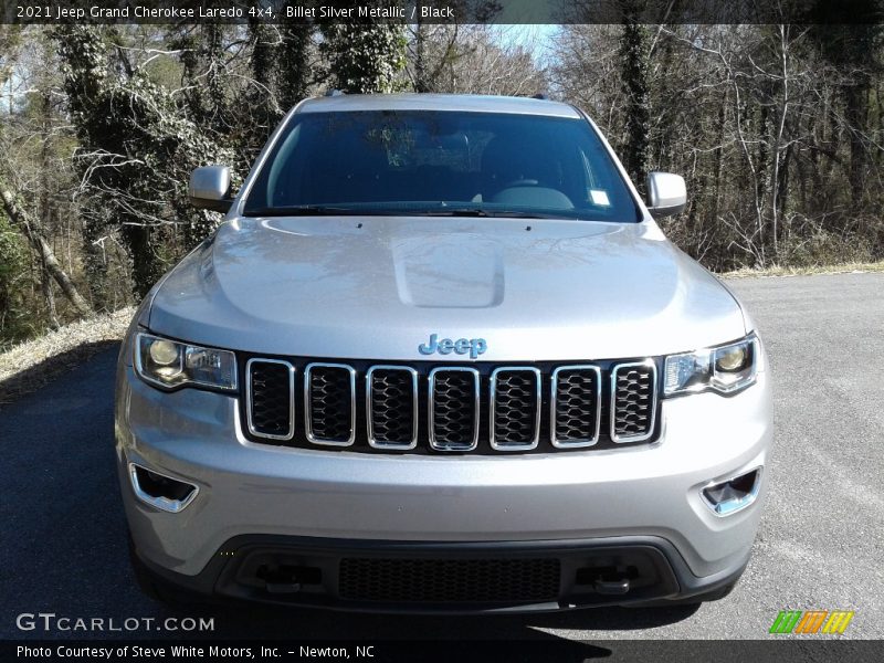 Billet Silver Metallic / Black 2021 Jeep Grand Cherokee Laredo 4x4