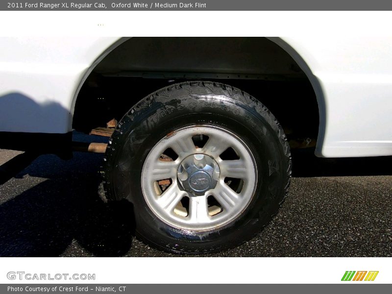 Oxford White / Medium Dark Flint 2011 Ford Ranger XL Regular Cab
