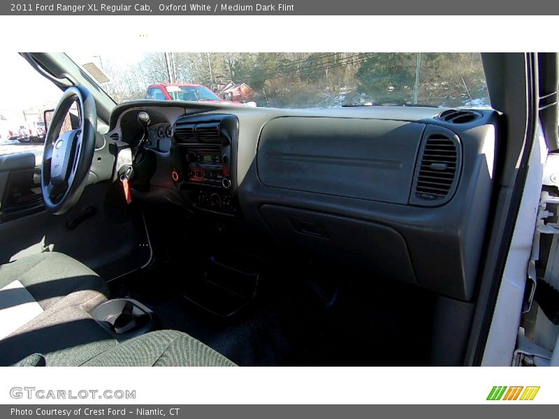 Oxford White / Medium Dark Flint 2011 Ford Ranger XL Regular Cab