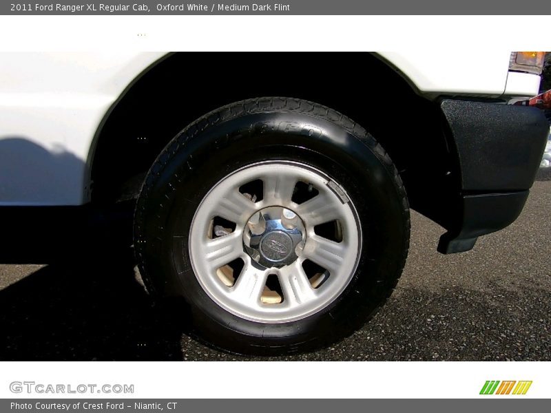 Oxford White / Medium Dark Flint 2011 Ford Ranger XL Regular Cab
