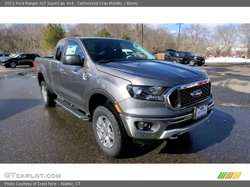 Carbonized Gray Metallic / Ebony 2021 Ford Ranger XLT SuperCab 4x4