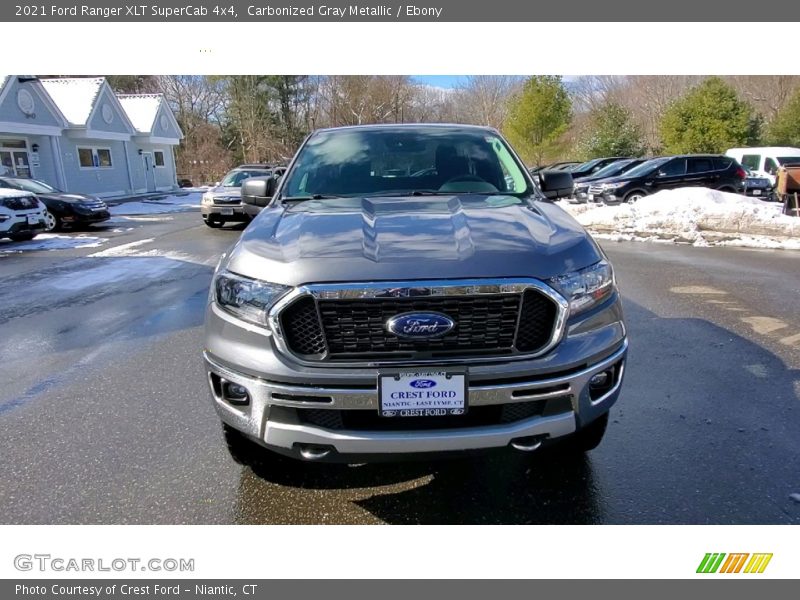 Carbonized Gray Metallic / Ebony 2021 Ford Ranger XLT SuperCab 4x4