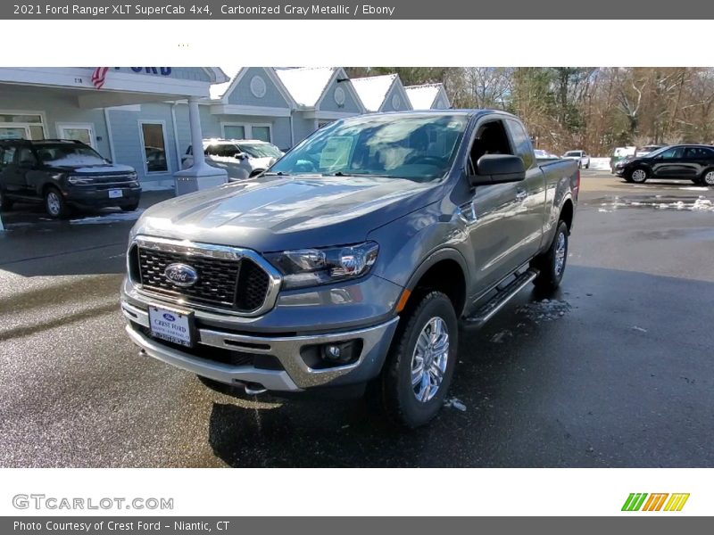 Carbonized Gray Metallic / Ebony 2021 Ford Ranger XLT SuperCab 4x4
