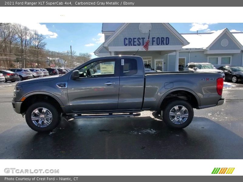 Carbonized Gray Metallic / Ebony 2021 Ford Ranger XLT SuperCab 4x4
