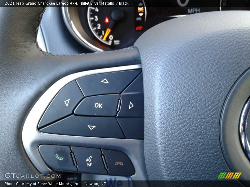 Billet Silver Metallic / Black 2021 Jeep Grand Cherokee Laredo 4x4