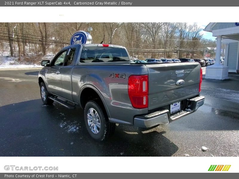 Carbonized Gray Metallic / Ebony 2021 Ford Ranger XLT SuperCab 4x4