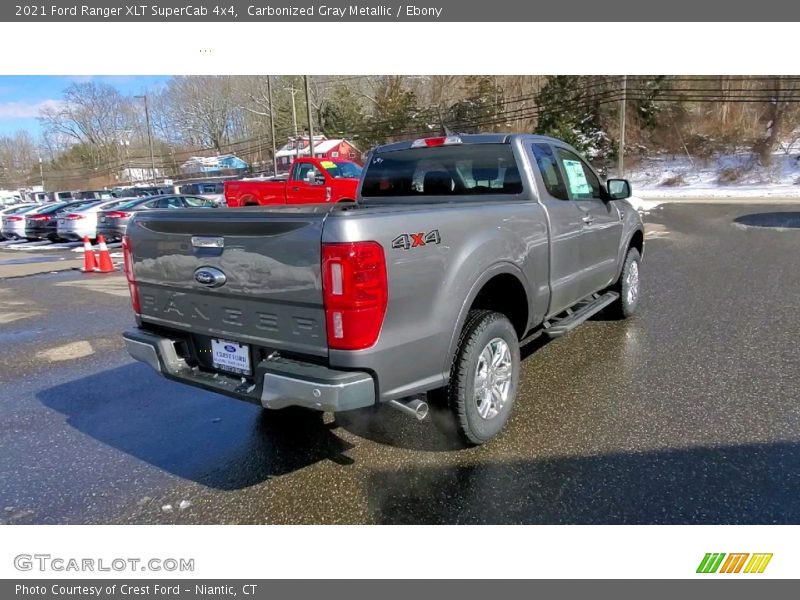 Carbonized Gray Metallic / Ebony 2021 Ford Ranger XLT SuperCab 4x4