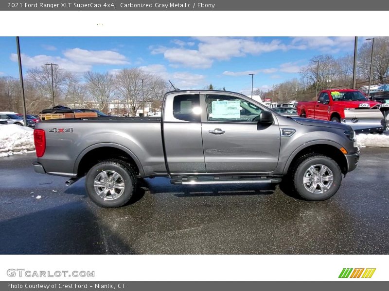  2021 Ranger XLT SuperCab 4x4 Carbonized Gray Metallic