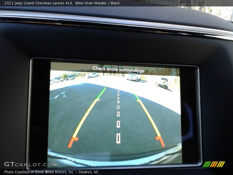 Billet Silver Metallic / Black 2021 Jeep Grand Cherokee Laredo 4x4