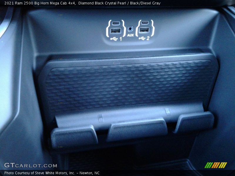 Diamond Black Crystal Pearl / Black/Diesel Gray 2021 Ram 2500 Big Horn Mega Cab 4x4