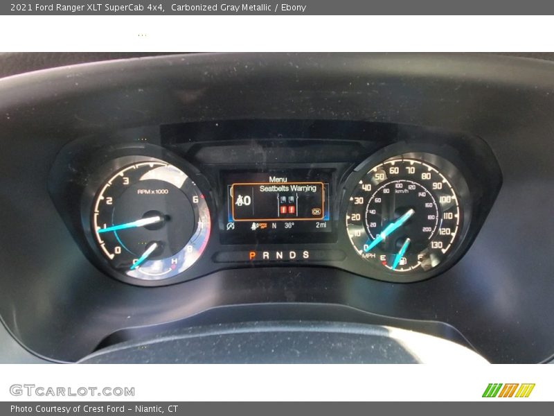  2021 Ranger XLT SuperCab 4x4 XLT SuperCab 4x4 Gauges