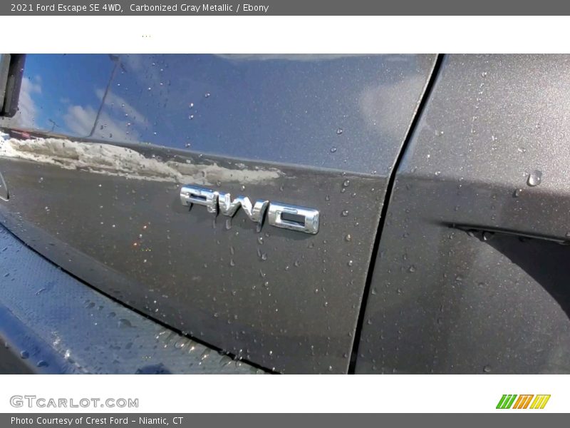 Carbonized Gray Metallic / Ebony 2021 Ford Escape SE 4WD