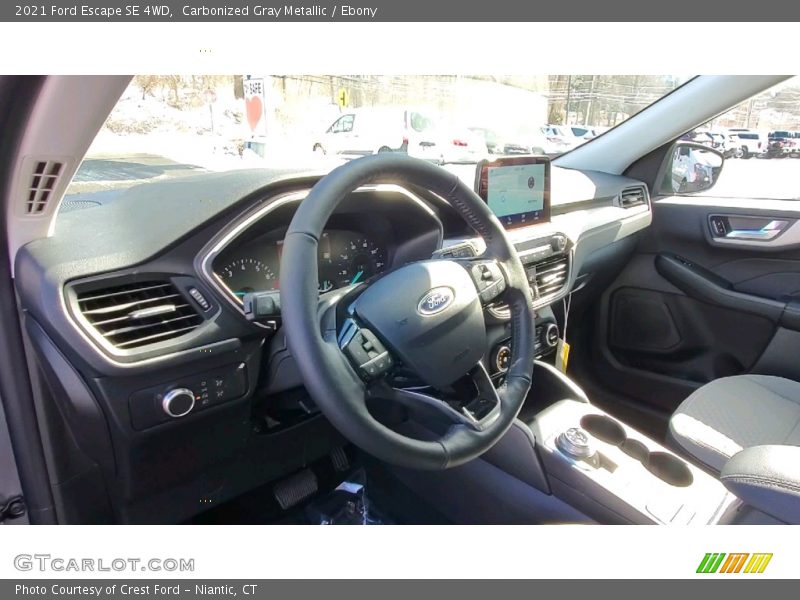 Carbonized Gray Metallic / Ebony 2021 Ford Escape SE 4WD