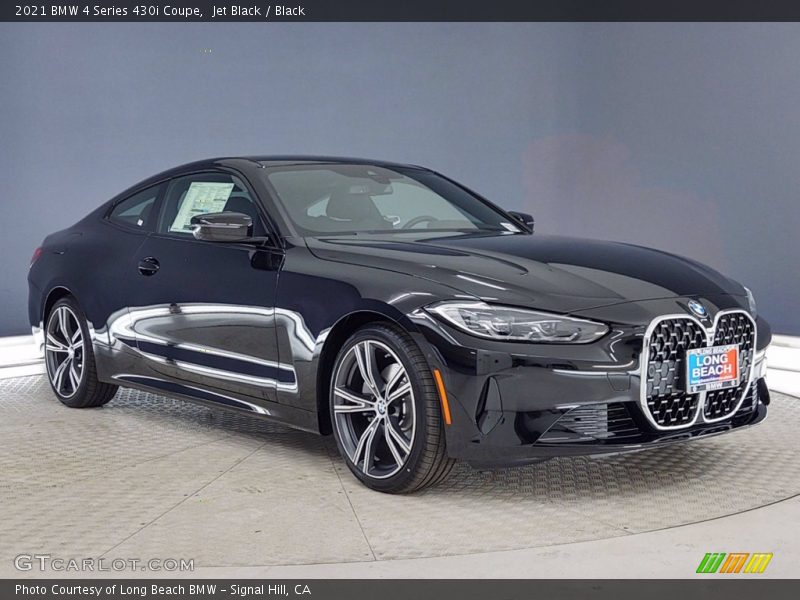 Jet Black / Black 2021 BMW 4 Series 430i Coupe