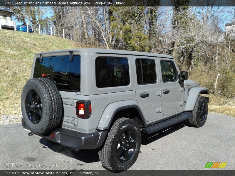 Sting-Gray / Black 2021 Jeep Wrangler Unlimited Sahara Altitude 4x4