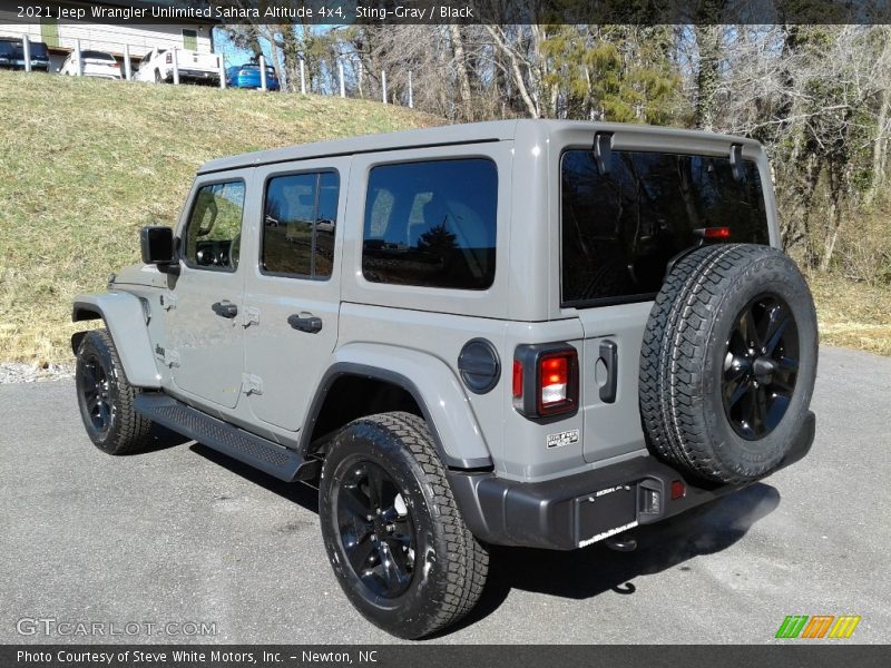Sting-Gray / Black 2021 Jeep Wrangler Unlimited Sahara Altitude 4x4
