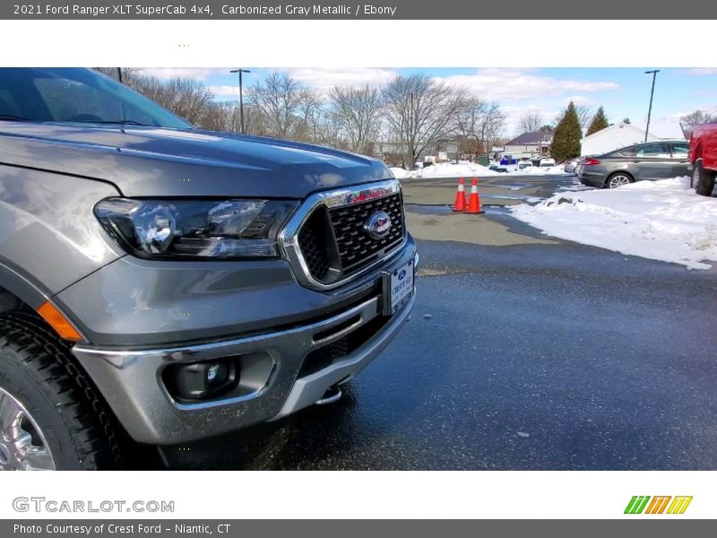 Carbonized Gray Metallic / Ebony 2021 Ford Ranger XLT SuperCab 4x4