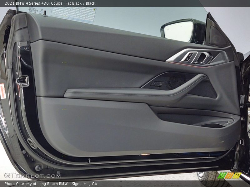 Jet Black / Black 2021 BMW 4 Series 430i Coupe