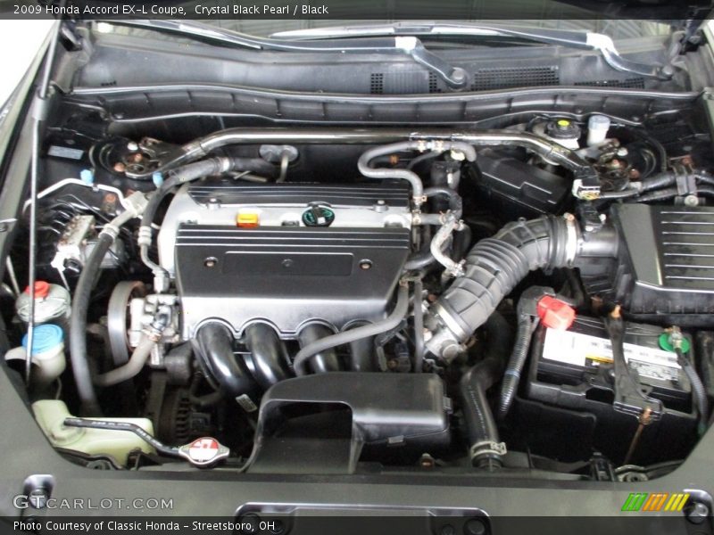  2009 Accord EX-L Coupe Engine - 2.4 Liter DOHC 16-Valve i-VTEC 4 Cylinder