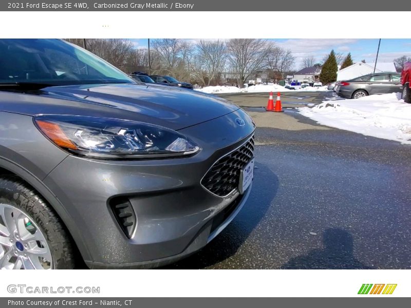 Carbonized Gray Metallic / Ebony 2021 Ford Escape SE 4WD