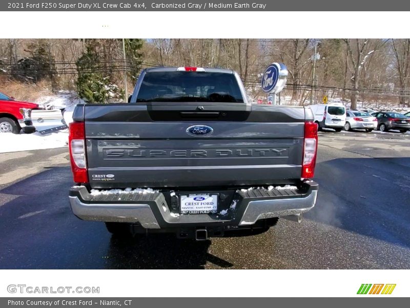 Carbonized Gray / Medium Earth Gray 2021 Ford F250 Super Duty XL Crew Cab 4x4